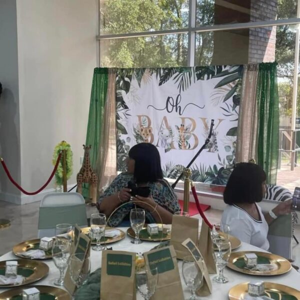 cocktail lounge - baby shower